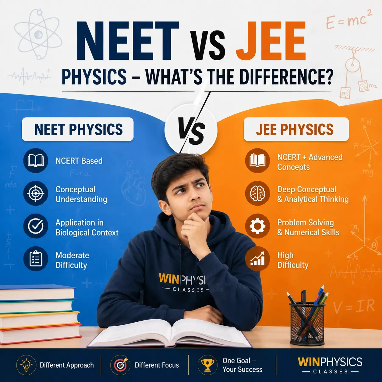NEET Vs JEE Physics – What Is The Difference